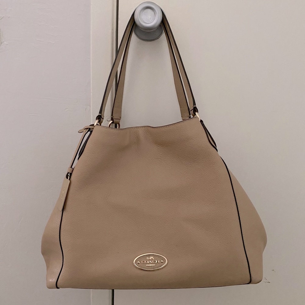 Coach Edie Shoulder Bag - 💯 Authentic